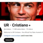 Cristiano Ronaldo YouTube Record Break